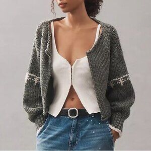 NWT Size S -Pilcro Chunky Knit Cardigan Sweater (NWT US$ 168)